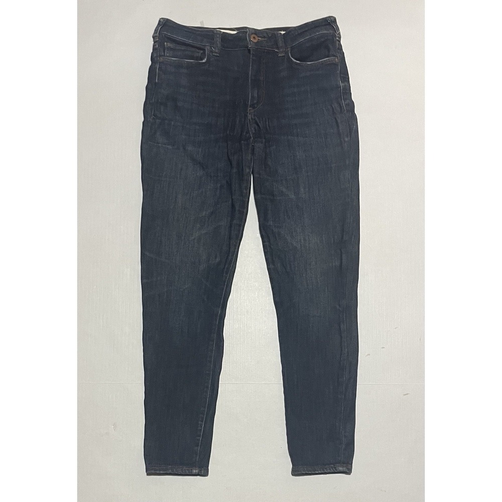 Pilcro By Anthropologie womens High Rise Denim Legging Stretch Blue Size 30 X 28